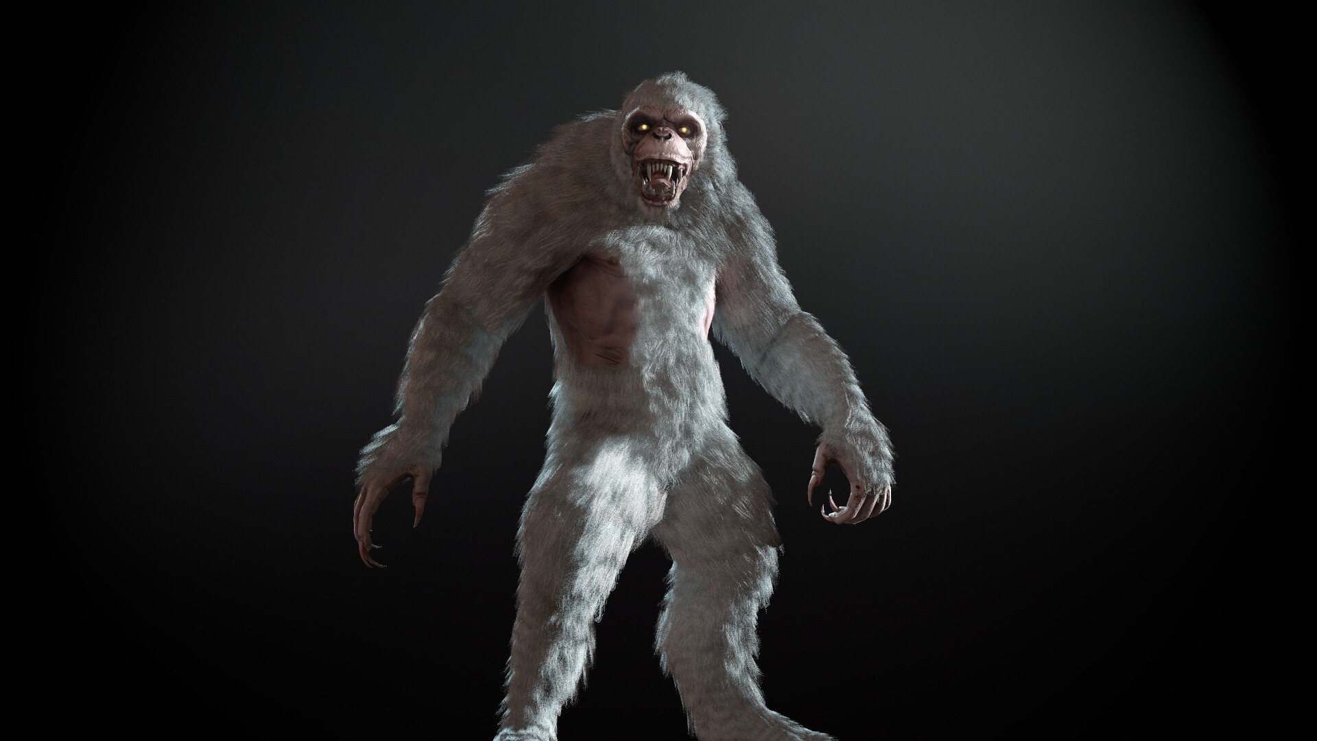 Artstation Yeti Panchenko Andrey