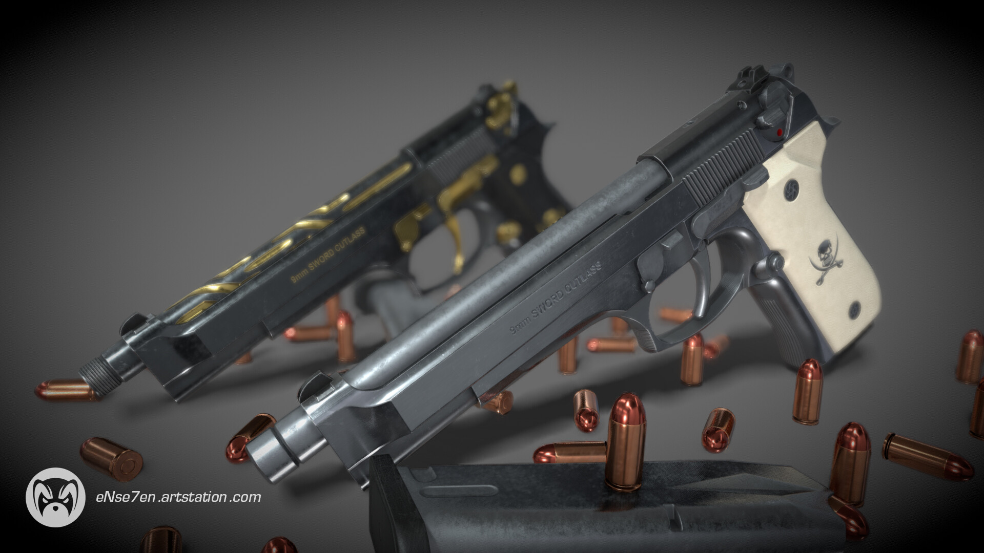 Alexandr Rodriguez - Black Lagoon Beretta 92F 