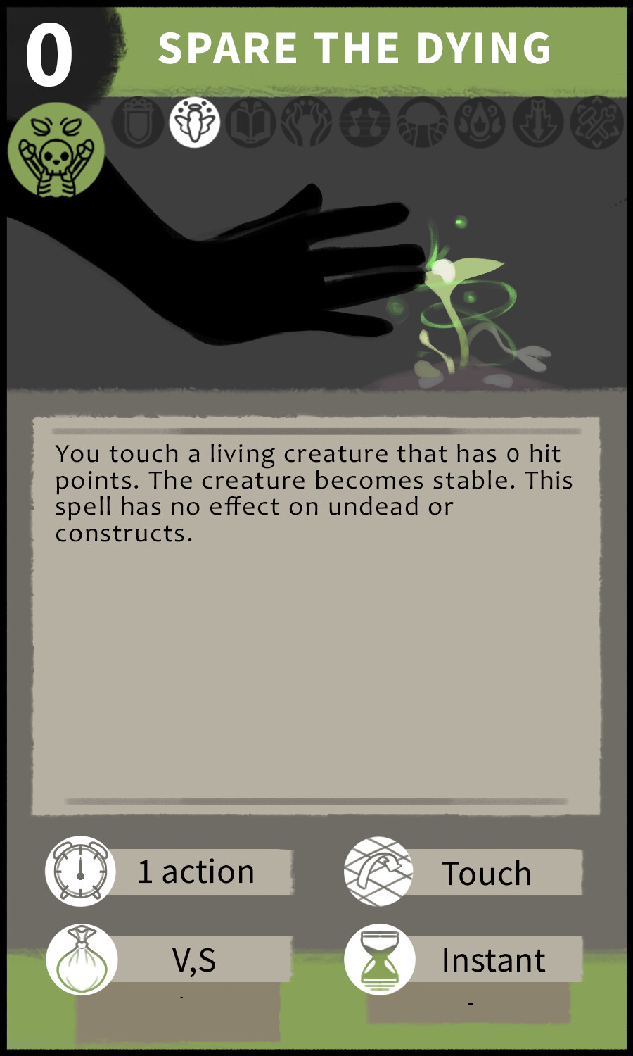 Artstation Spell Card Layout Mockups Andre De Oliveira