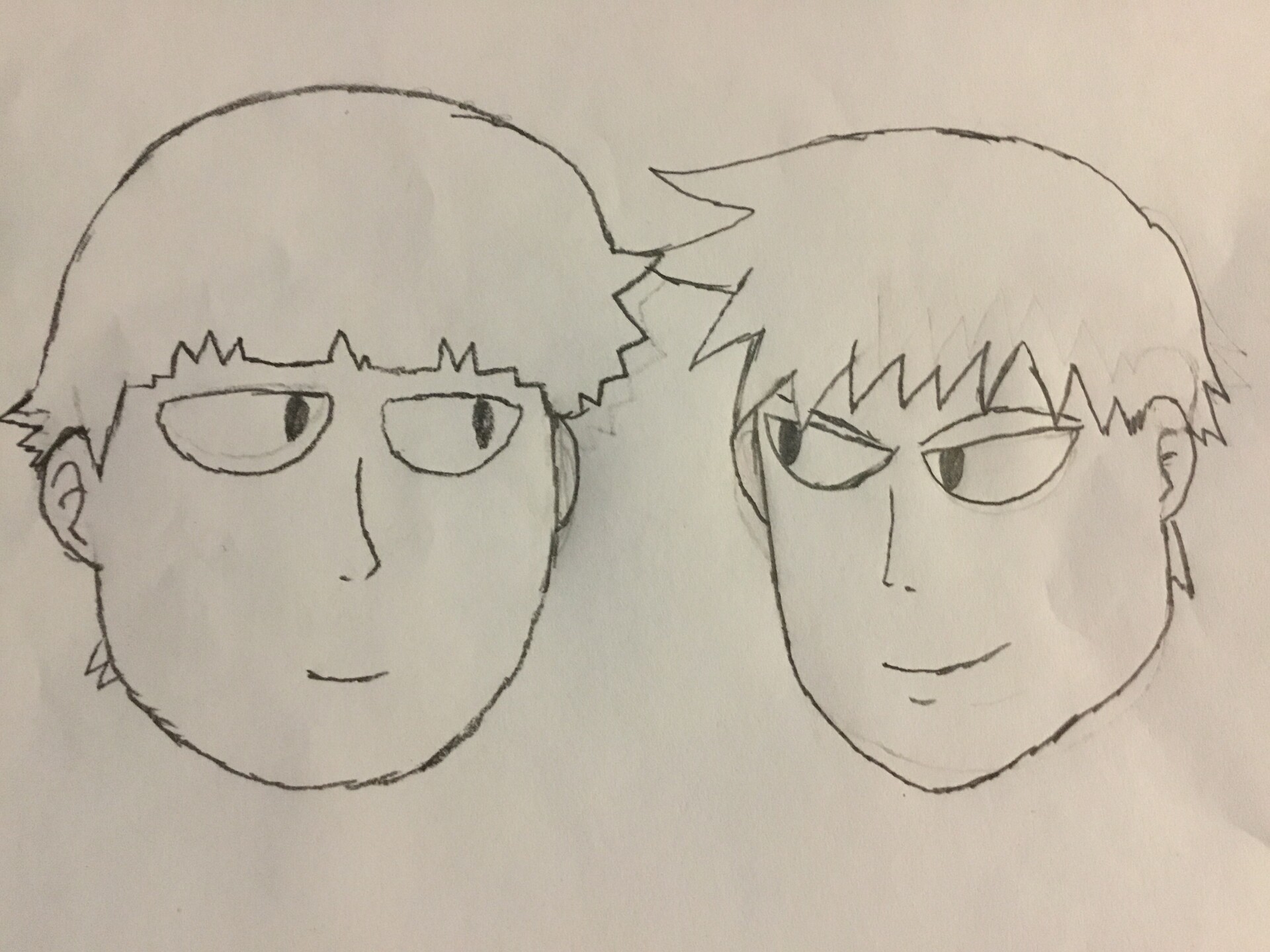 Wallpaper Artstation Mob Psycho 100 Shigeo And Ritsu Shreeder 4092 For iPhone