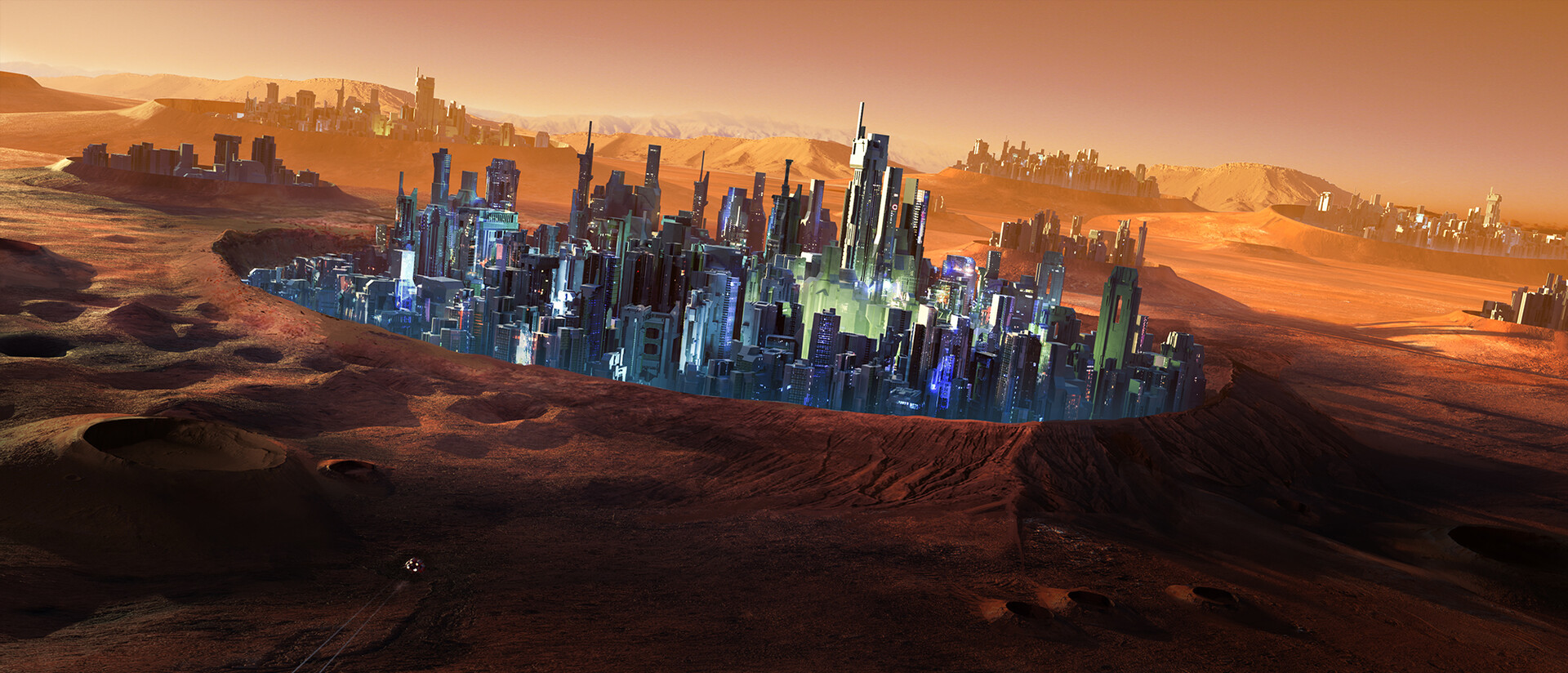 Level 3 Crater cities