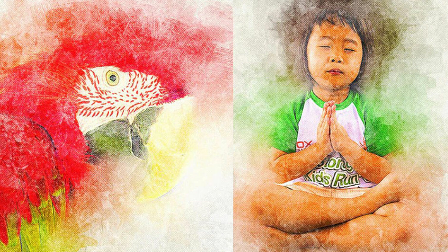 modern artistic photoshop action