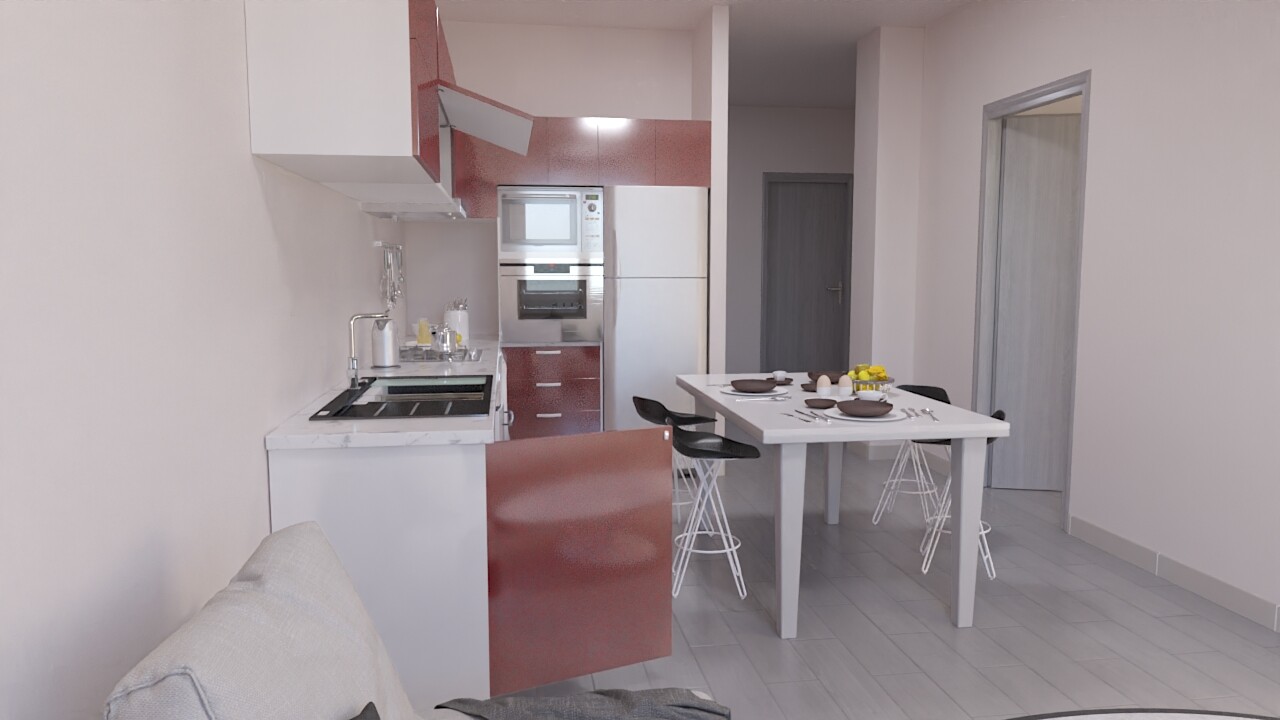 Artstation Cuisine Equipee Adverticem Studio