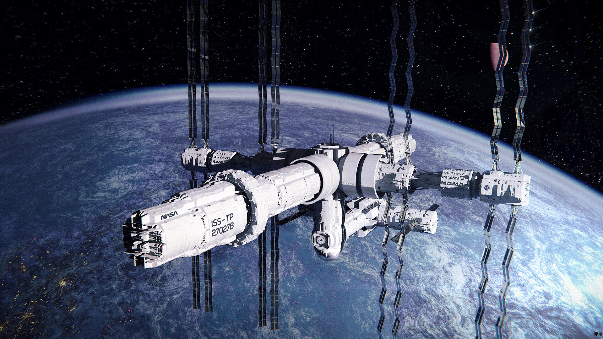 ArtStation - ISS - Thomas Pesquet