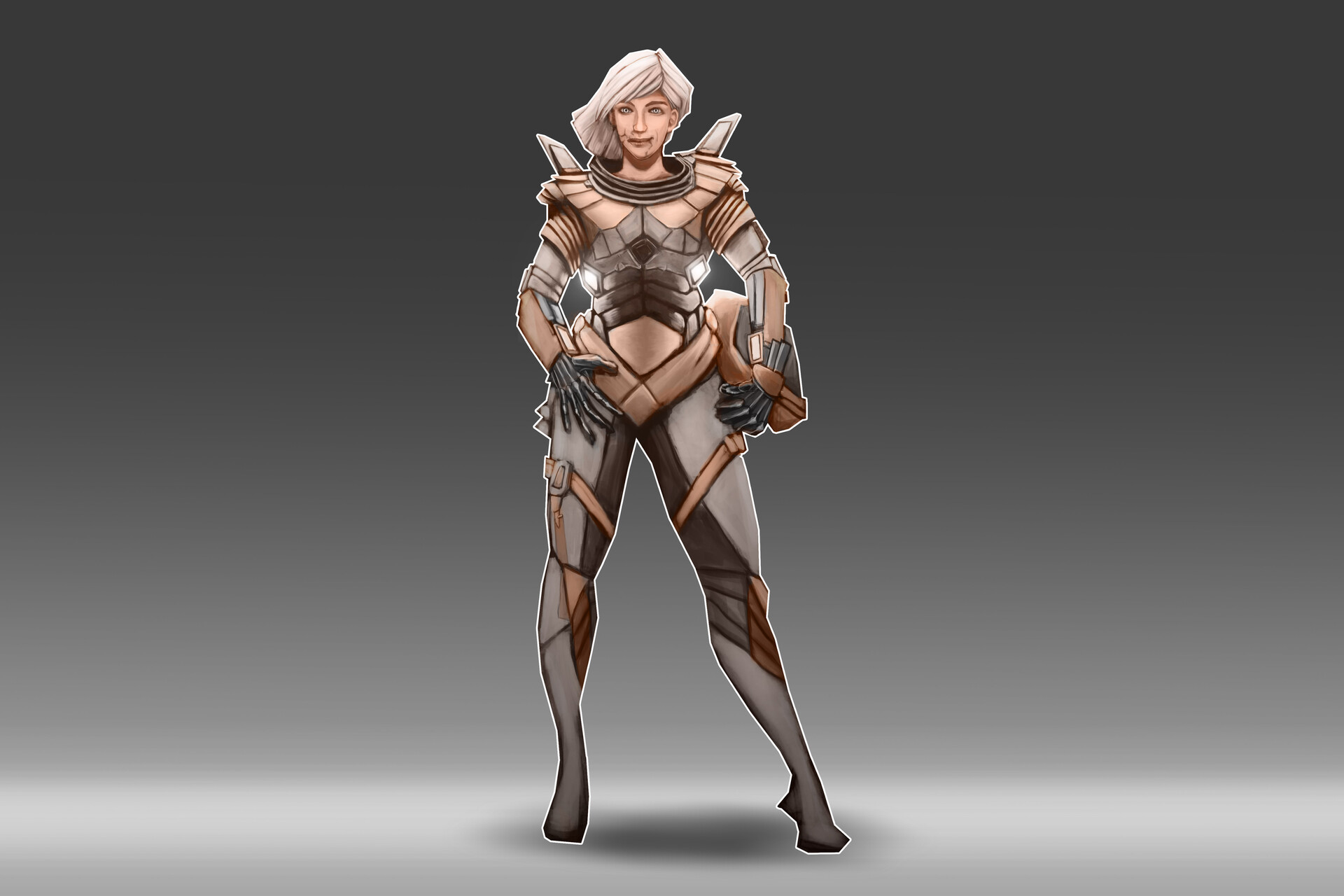 Artstation Sci Fi Character Concept Katie Van