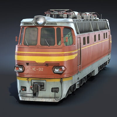Ryzhkov 3d models chs4 locomotive 02