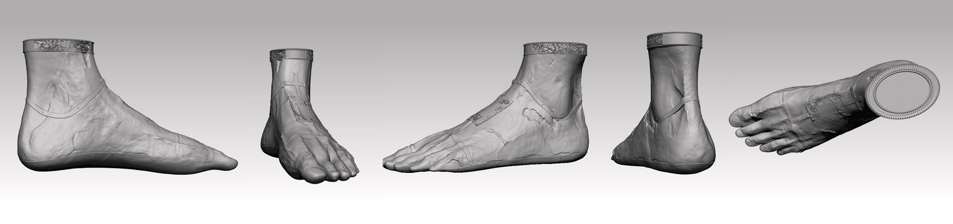 Nimue Foot High Poly