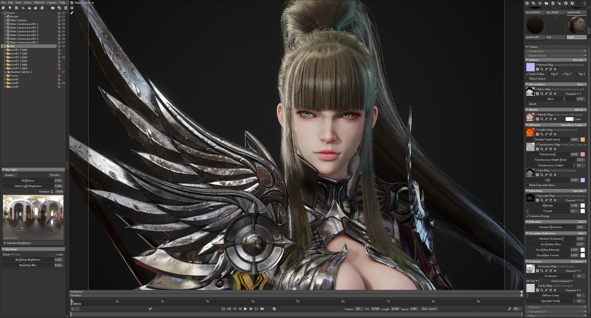 Artstation Womangamecharacter Modeling 여자게임캐릭터 모델링 Young Jin Lim