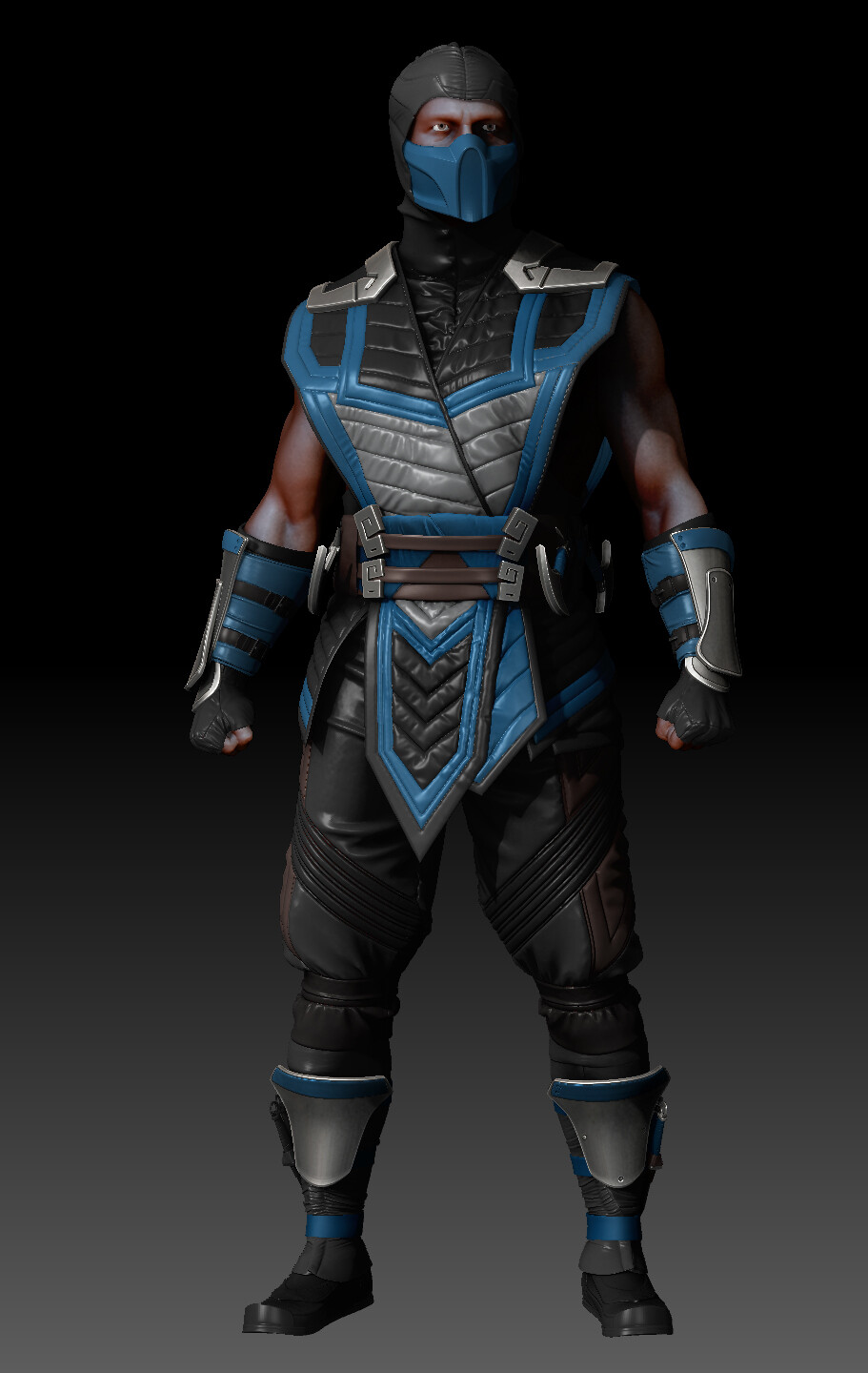 mortal kombat sub zero mk11 3D model 3D printable