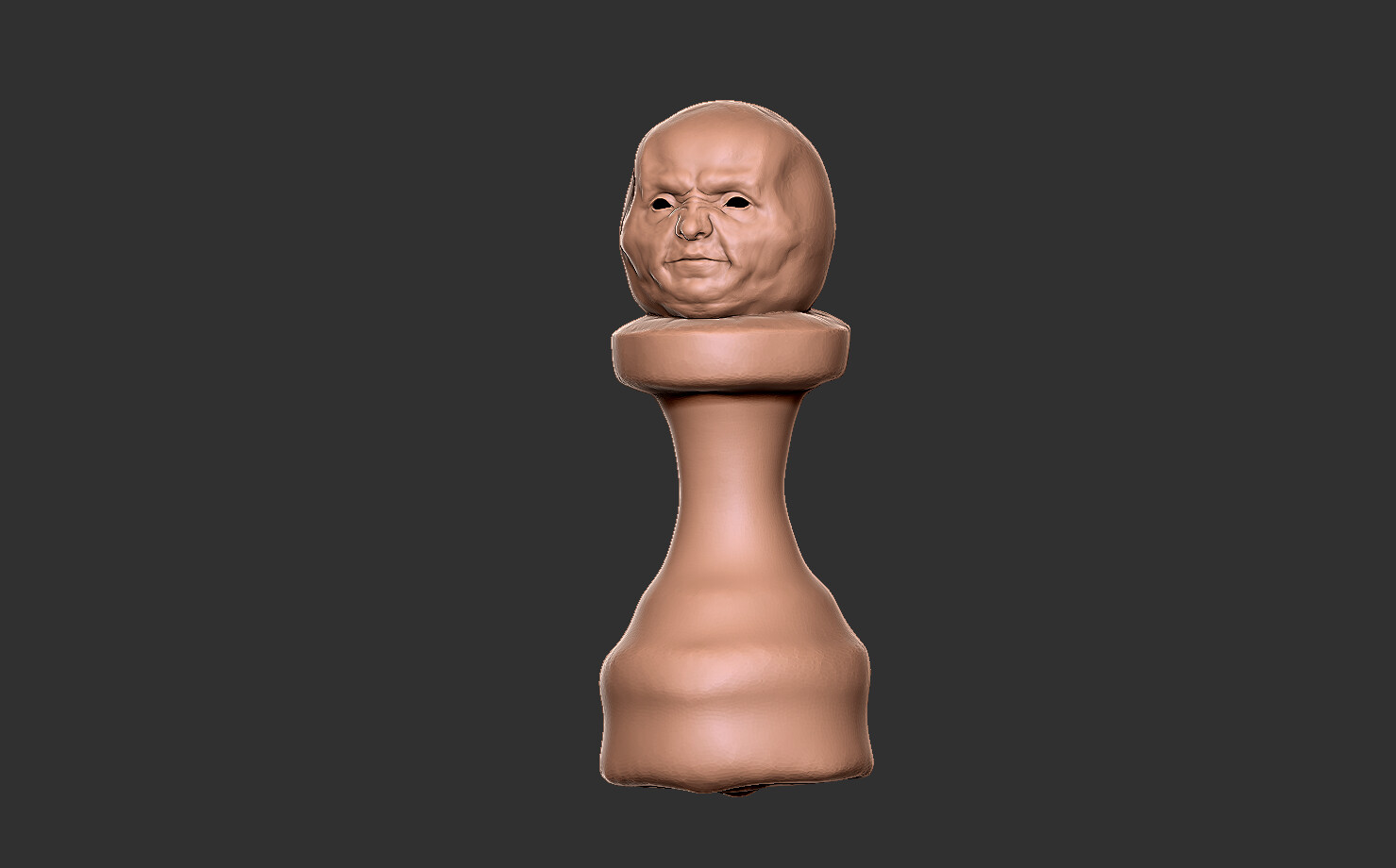 ISAN OSMONOV Weird Chess Pawn Cursed Sculpt For The Giggles isan-osmonov-weird-chess-pawn-cursed-sculpt-for-the-giggles