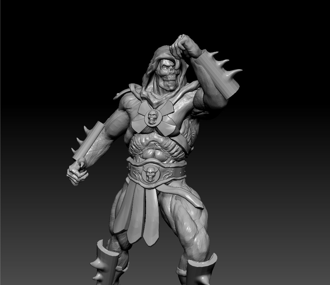 Artstation - Skequeletor Hi-man And The Masters Of The Universe 3d