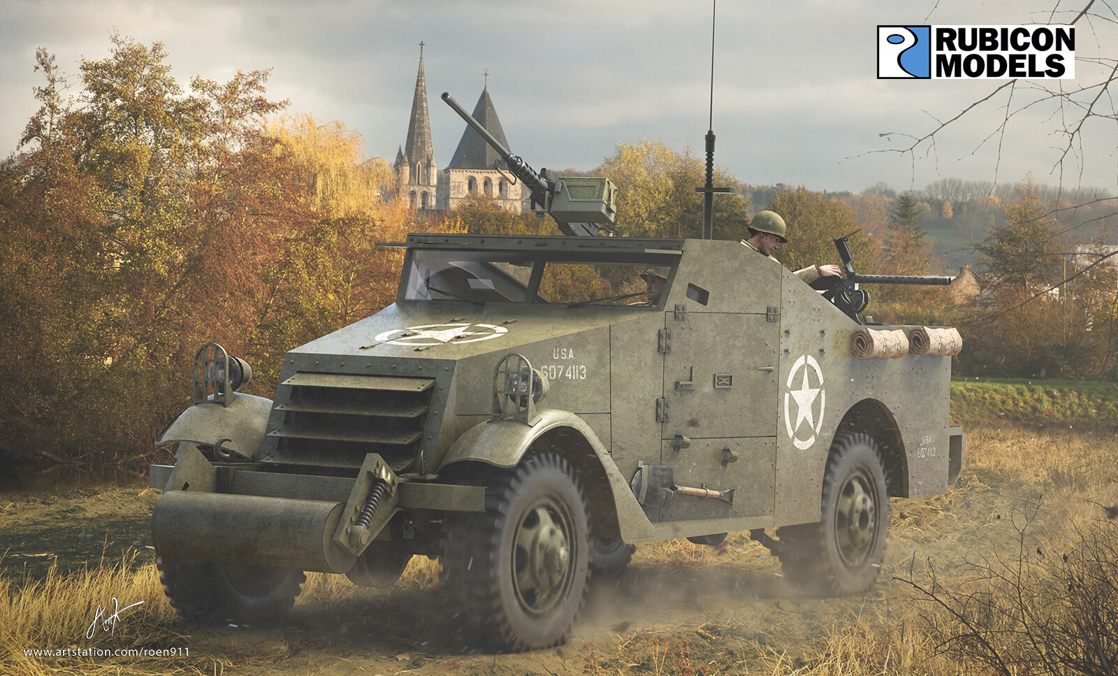 M3a1 Scout car