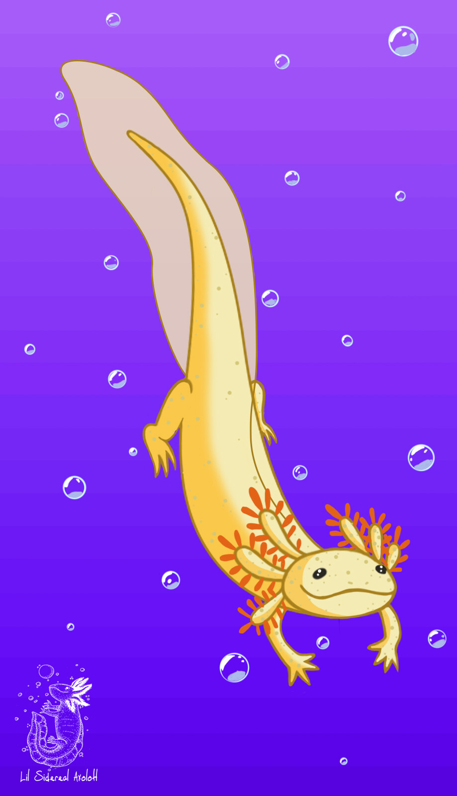 Artstation Lil Axolotls Ellis Roots