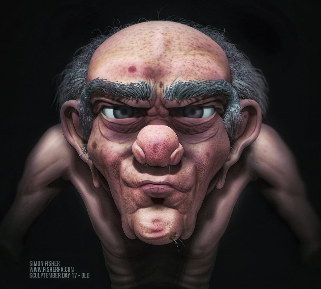 Sculptember Day 17 - Old