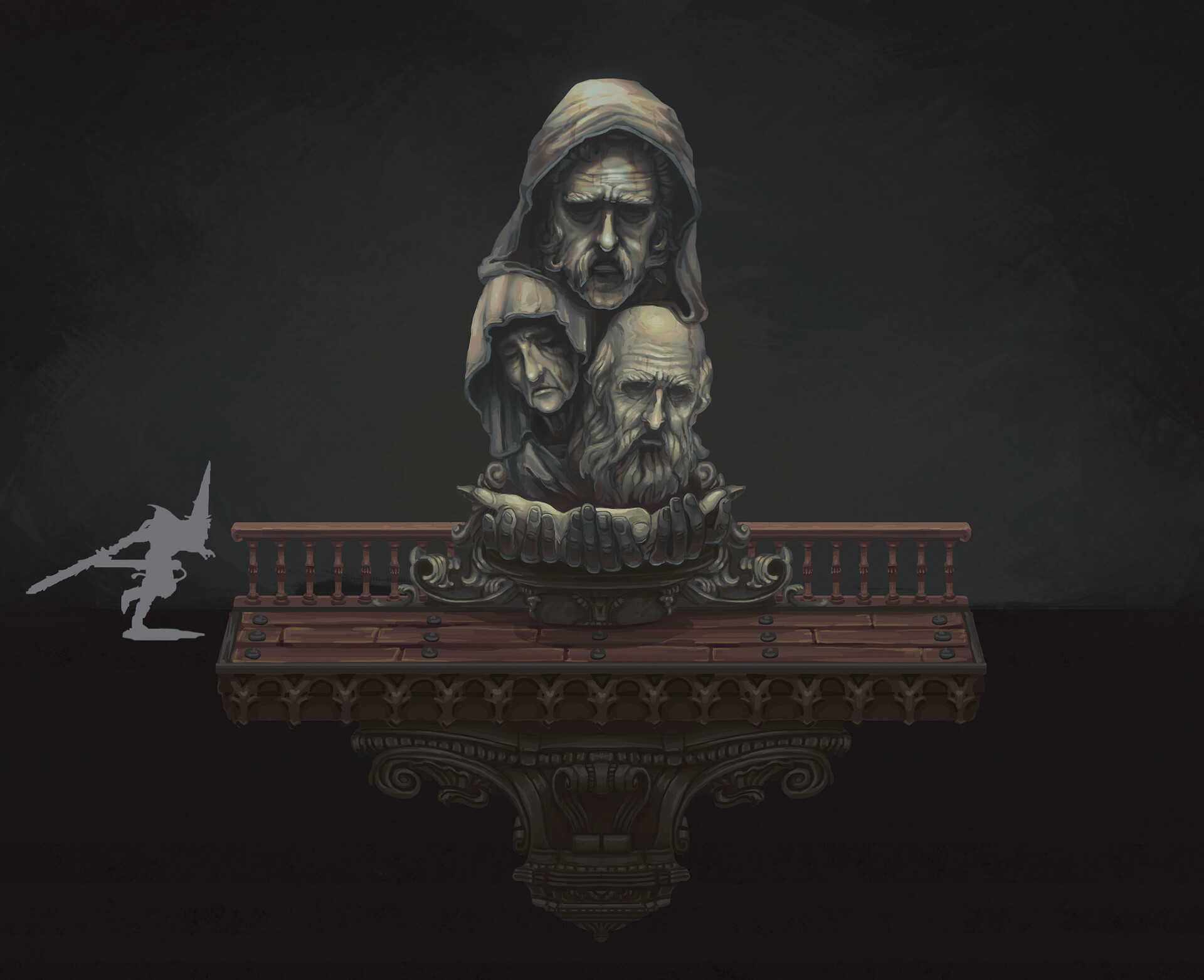 Картина с быком blasphemous