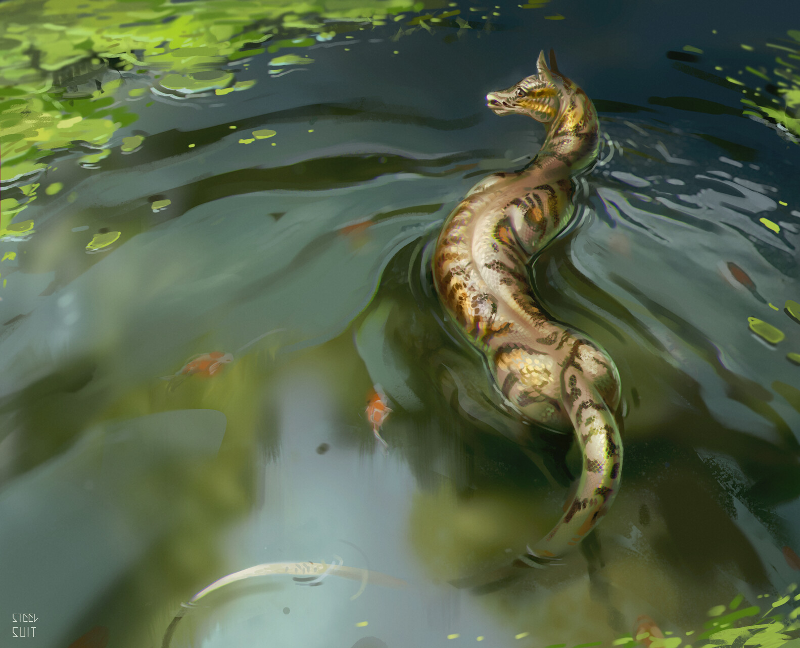 ArtStation Snake Horse