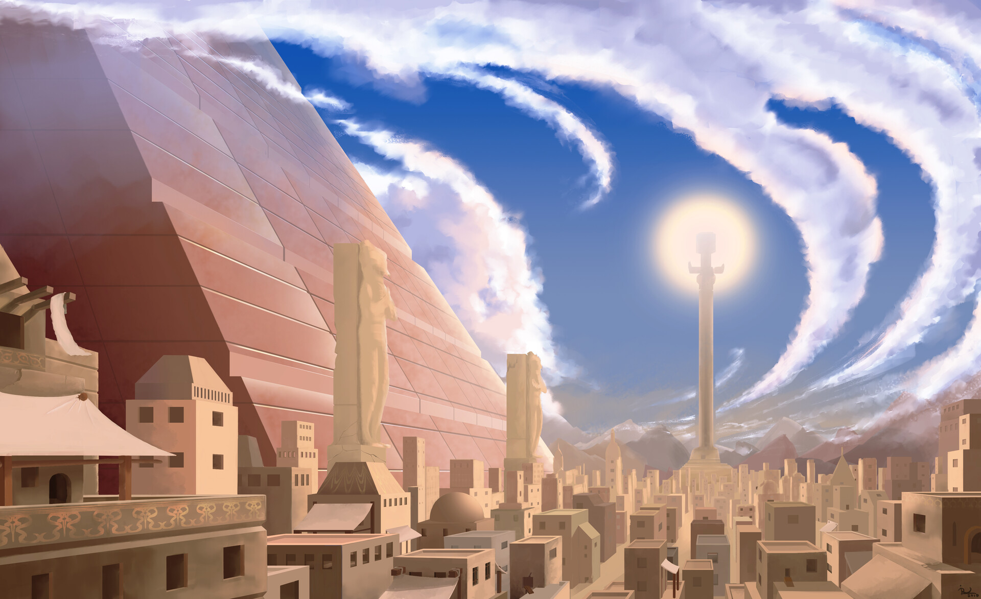 ArtStation Sand city