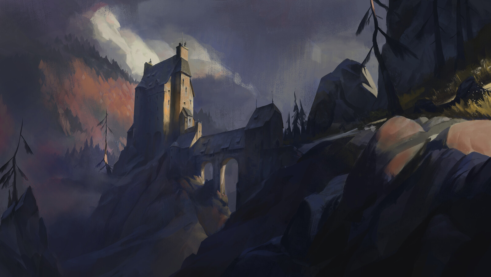 Mountain Castle