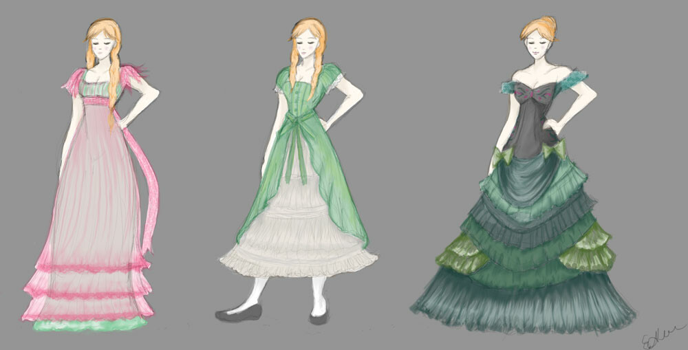 regency era dresses