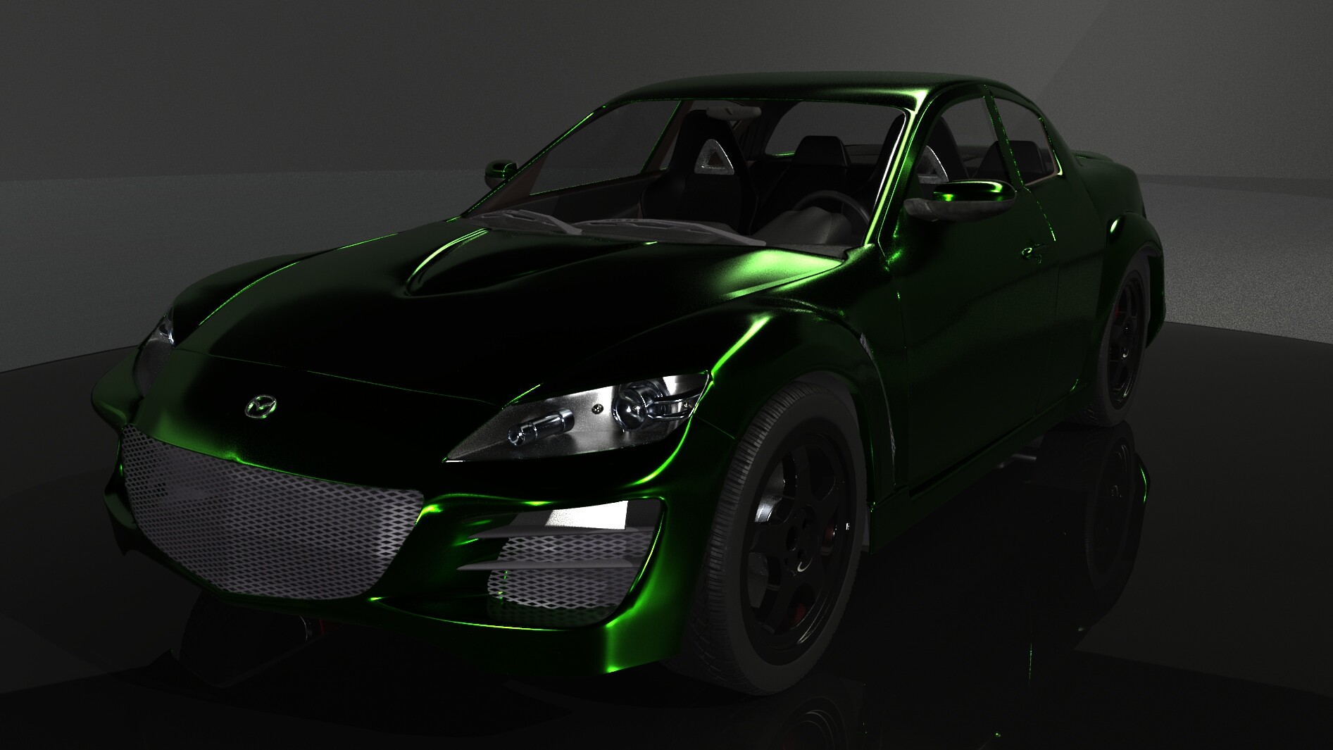 Pablo Esperon Mazda Rx8 3d Model
