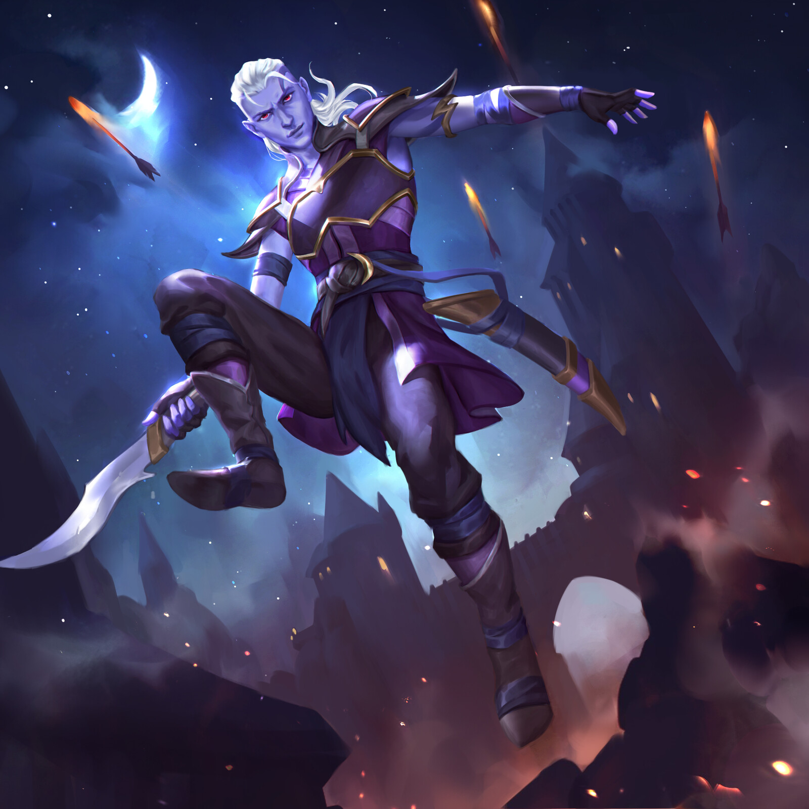 Dark elf young