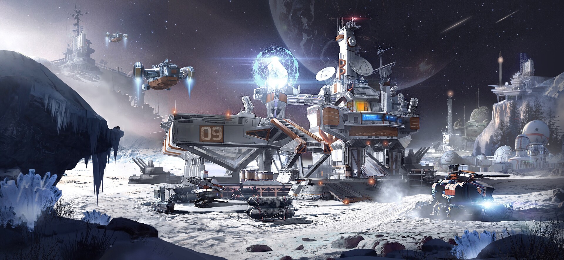 ArtStation - 太空基地spacebase