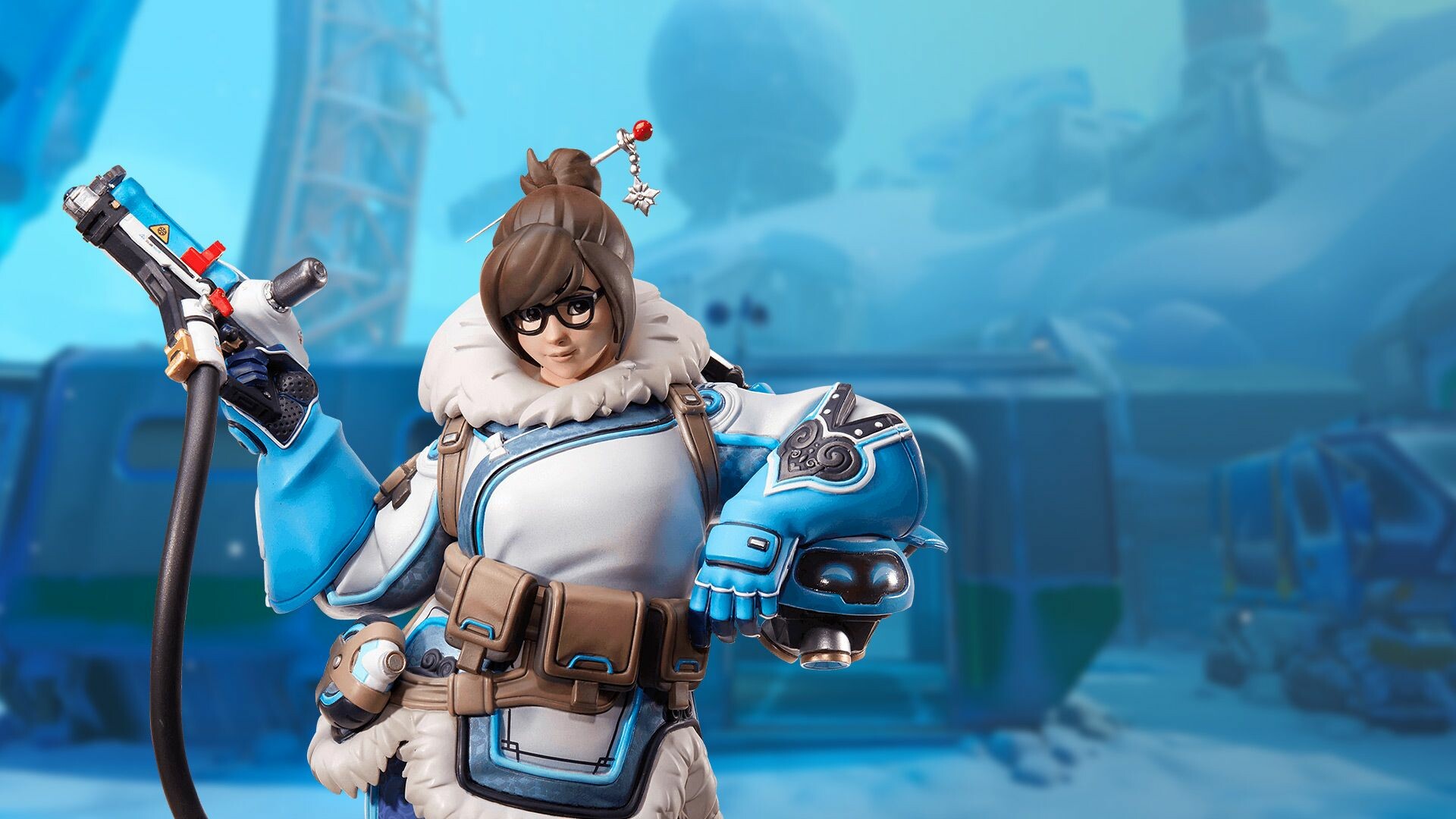 Overwatch mei deals statue