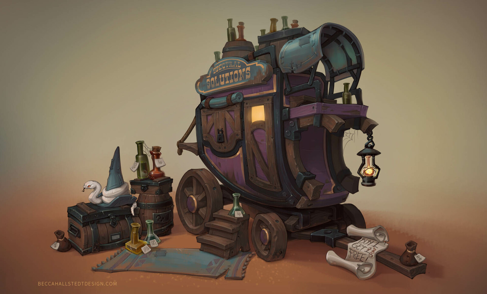 Concept Art by Becca Hallstedt