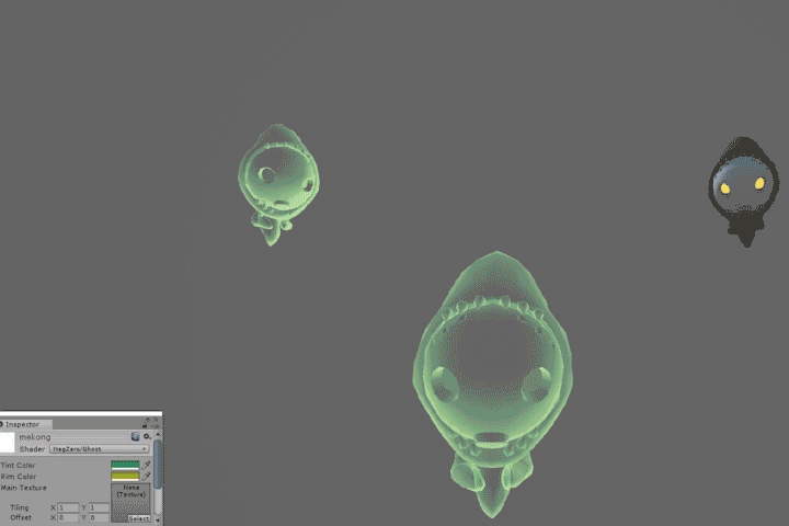Ghost shader