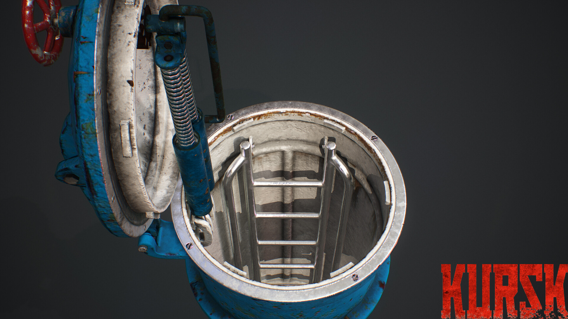 Artstation Submarine Hatch Door With Conning Tower Lukasz Slowak