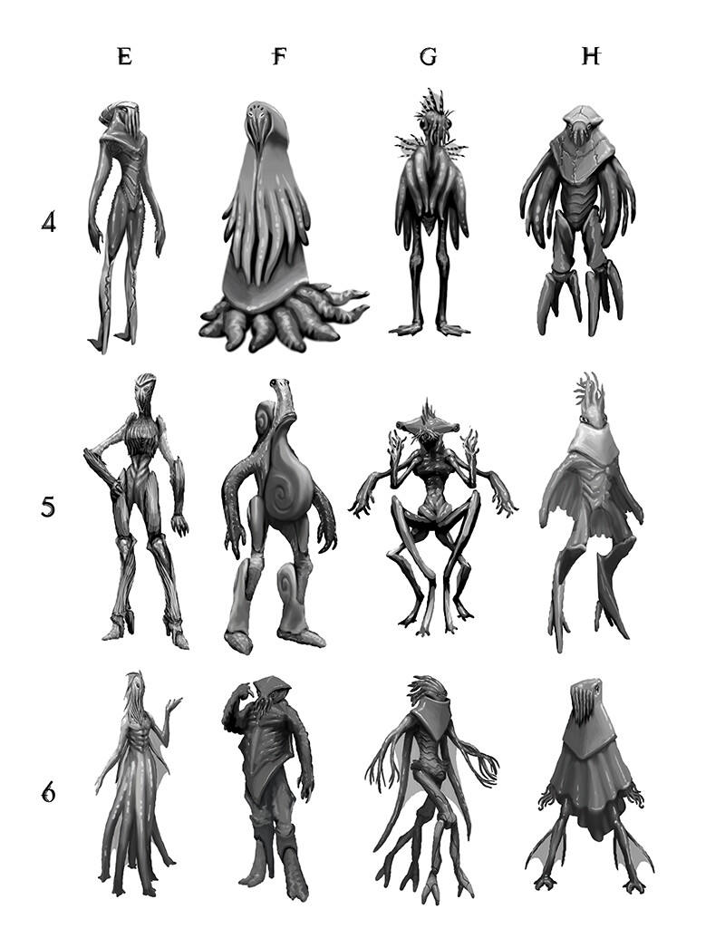 Artstation Creatures Vinh Ha