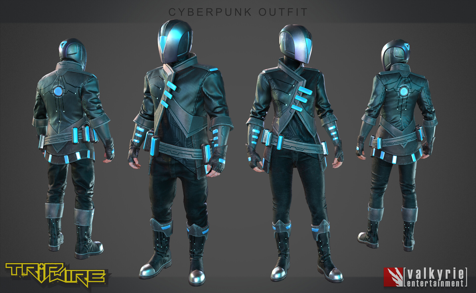 Cyberpunk комплект одежды фото 1