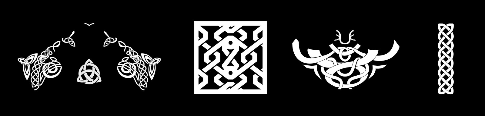 Symbols recreated from concept art 