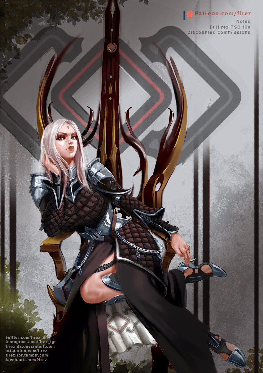 ArtStation - Commission: Princess Angelise, FiRez