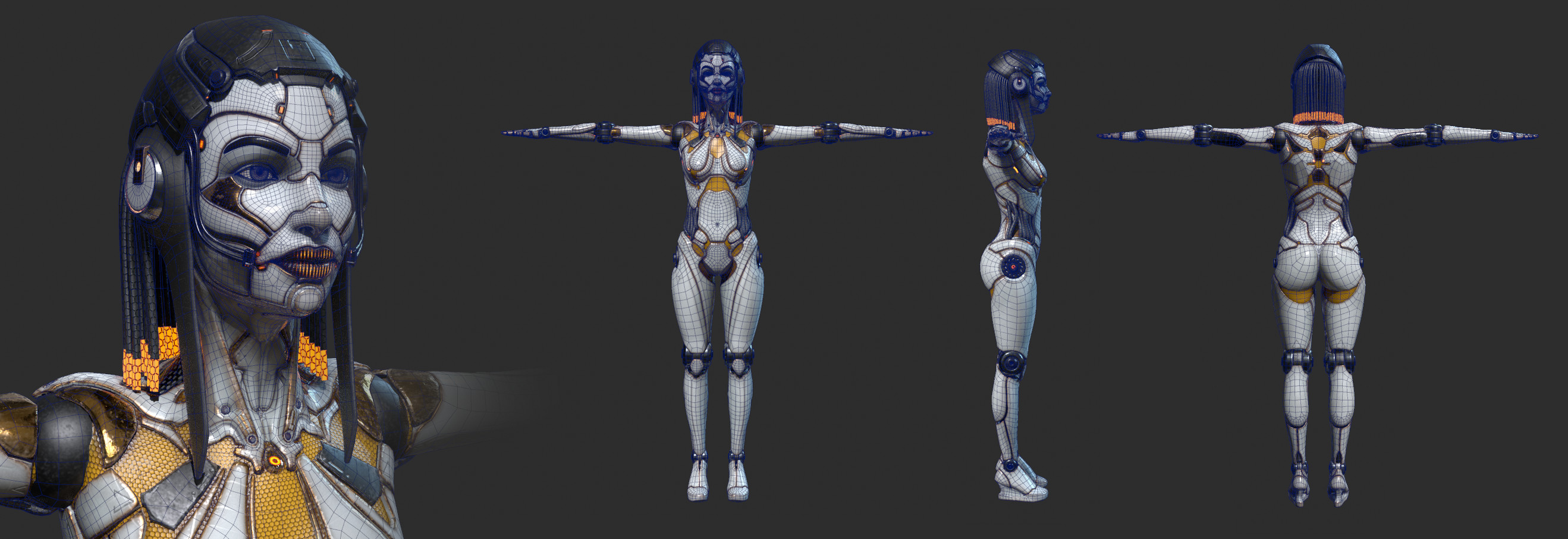 full body android (topology)