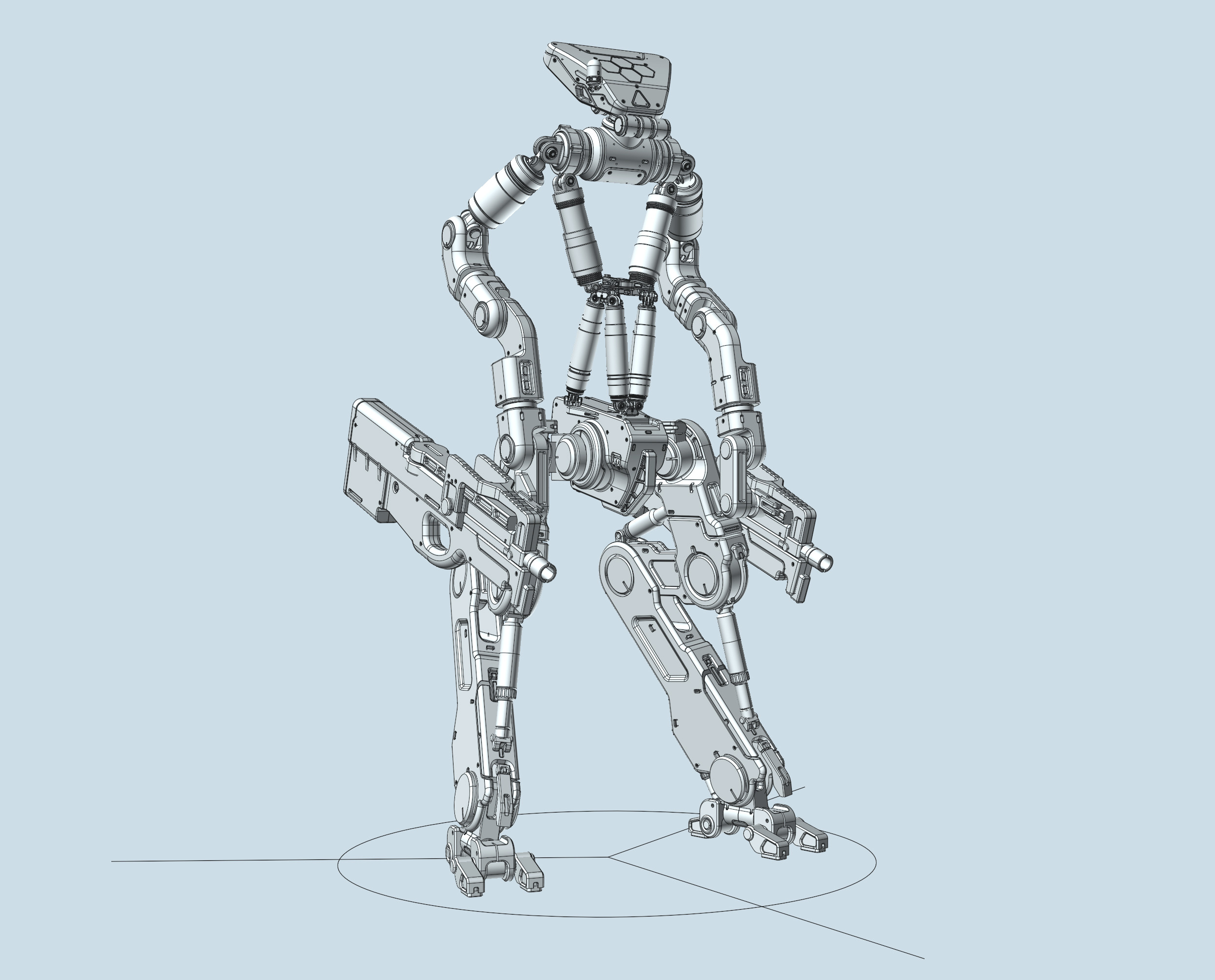 Artstation Robotic Design Luka Mivsek