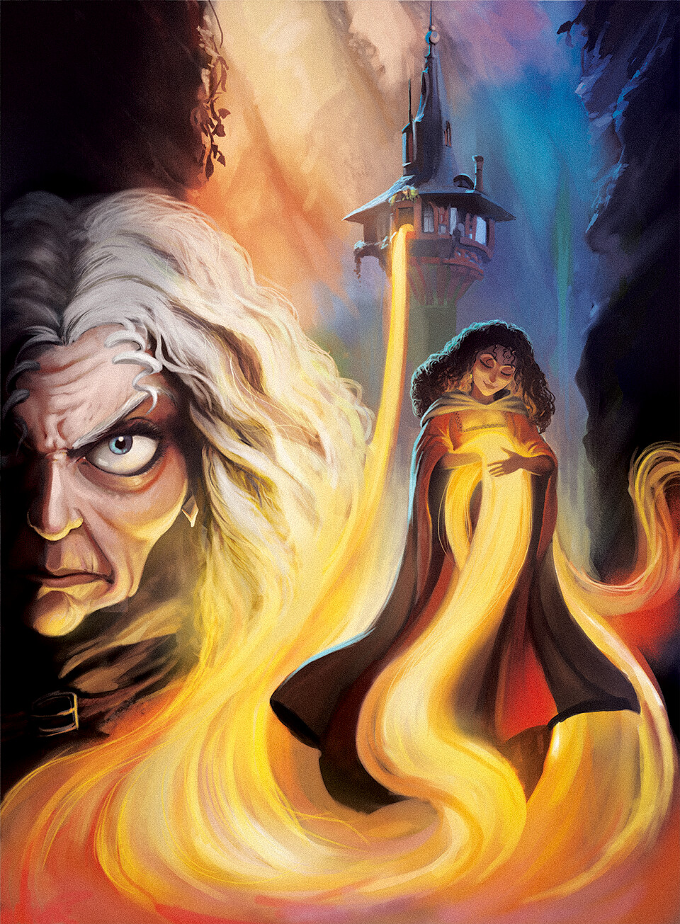 Artstation Disney Villains Cover Art Phil Dragash