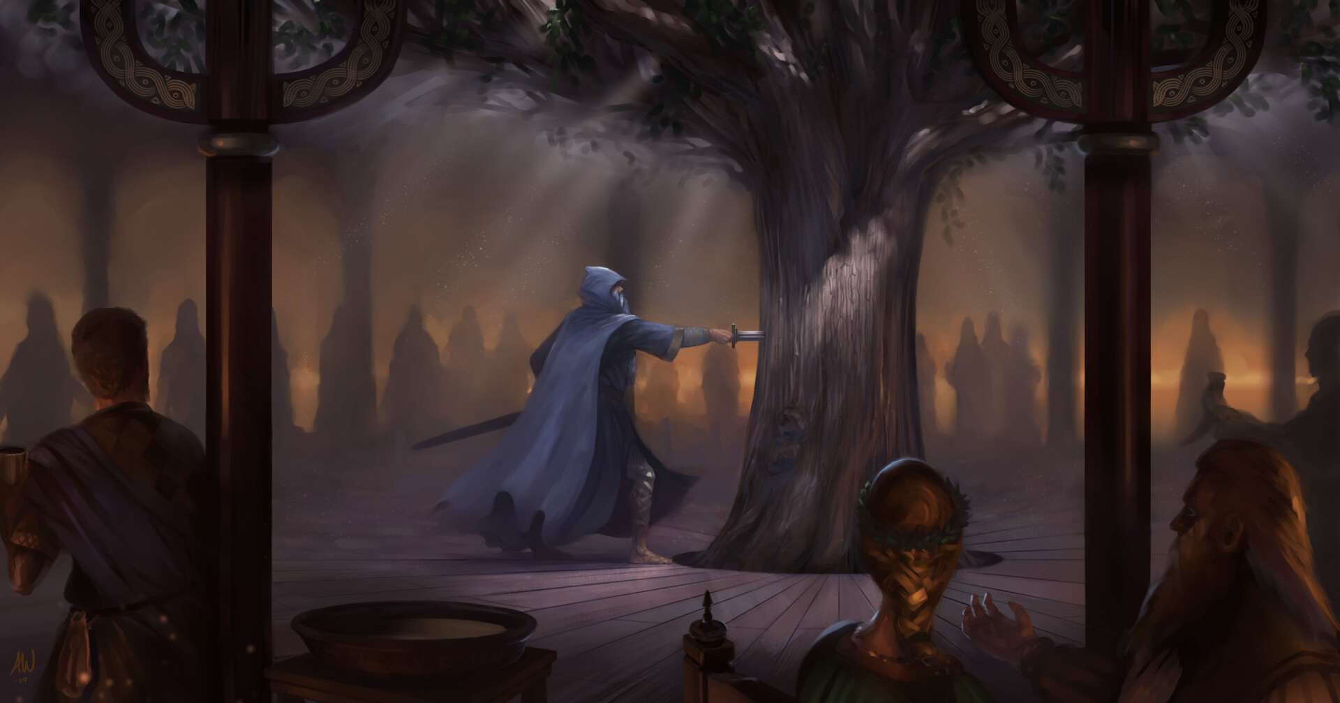 Anton Widell - Odin in Völsunga Saga