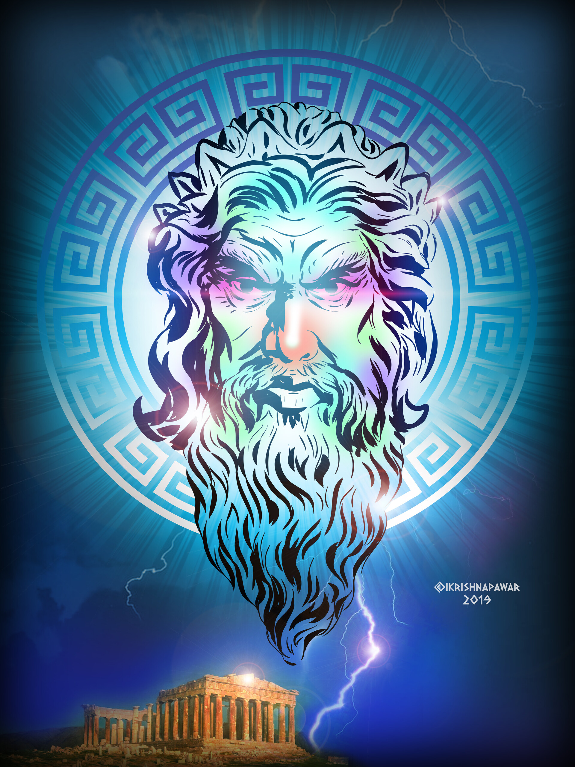 Artstation Zeus The God Of Thunder Shrikrushna Pawar Info about zeus zeus did not start as supreme ruler of the universe he. the god of thunder shrikrushna pawar