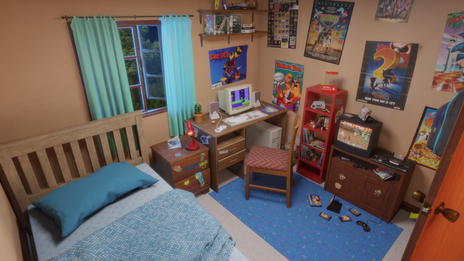 ArtStation - 90s room