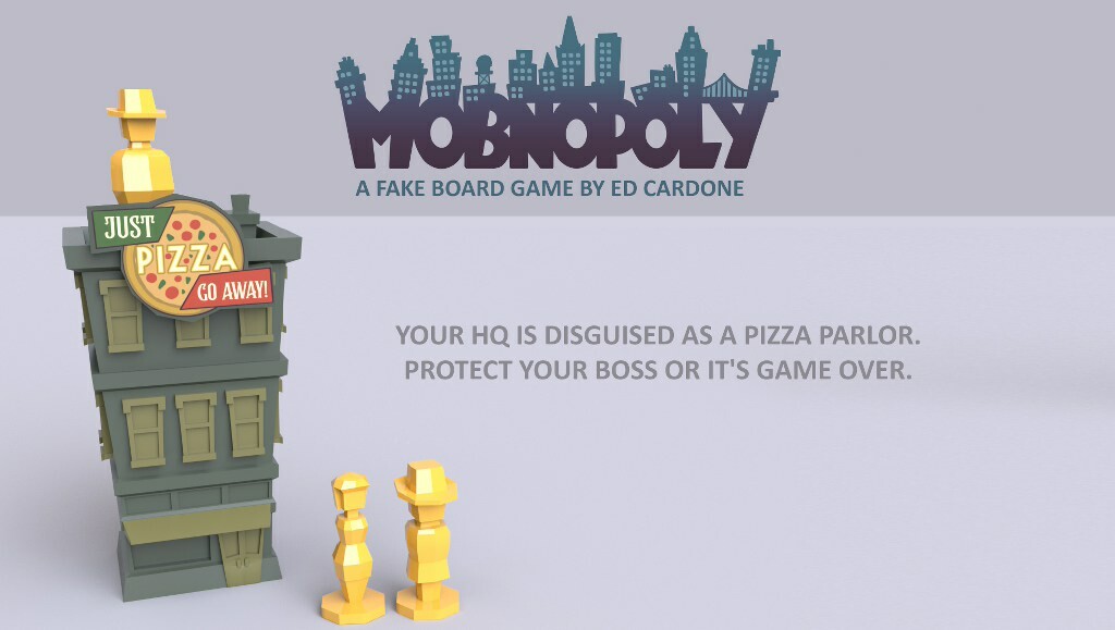 Ed Cardone - Mobnopoly - A fake board game