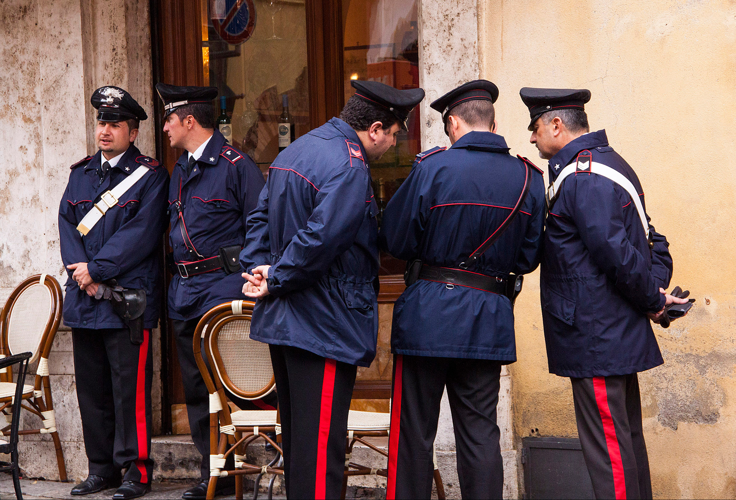 The "carabinieri" of Montalcino