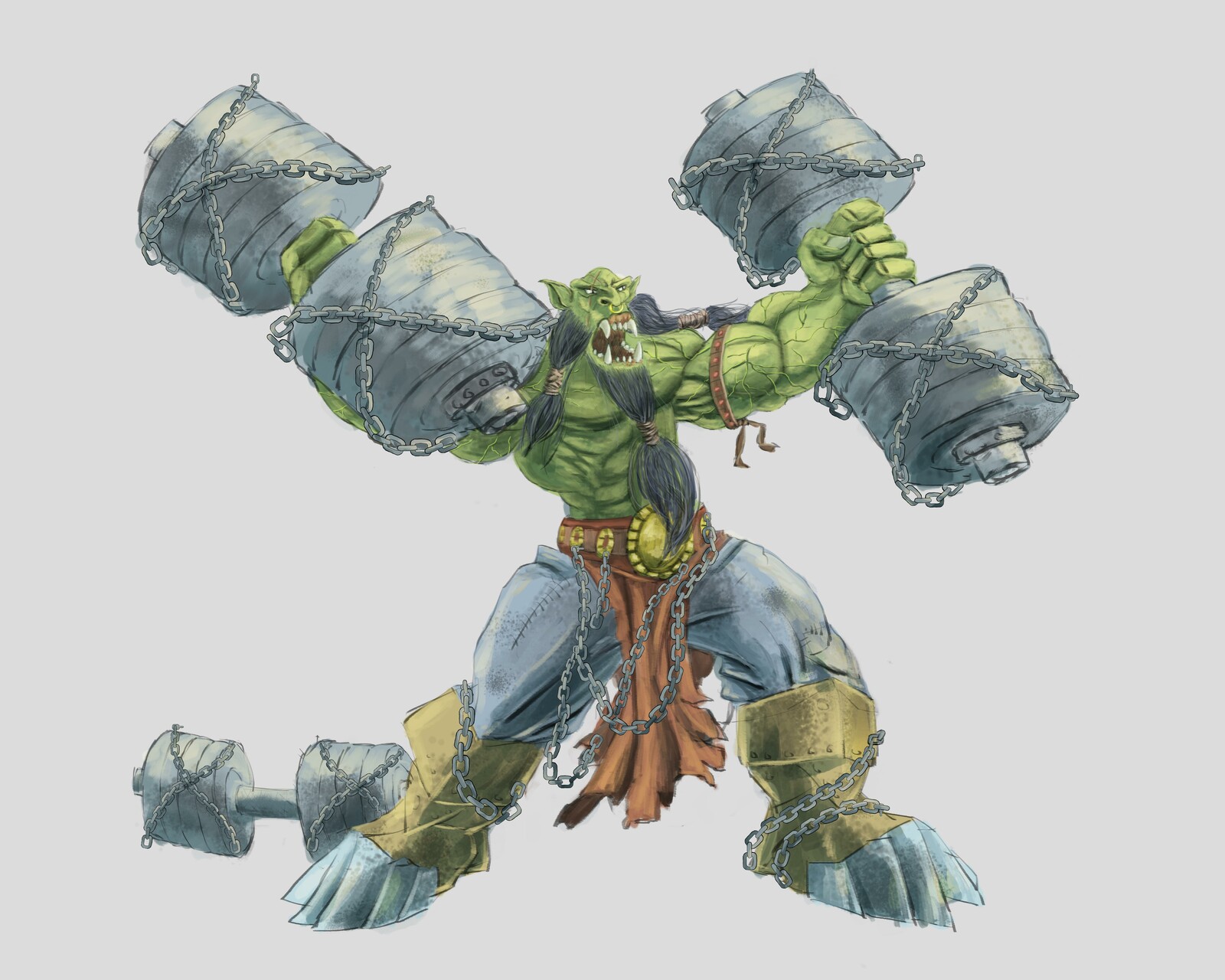 rough colour