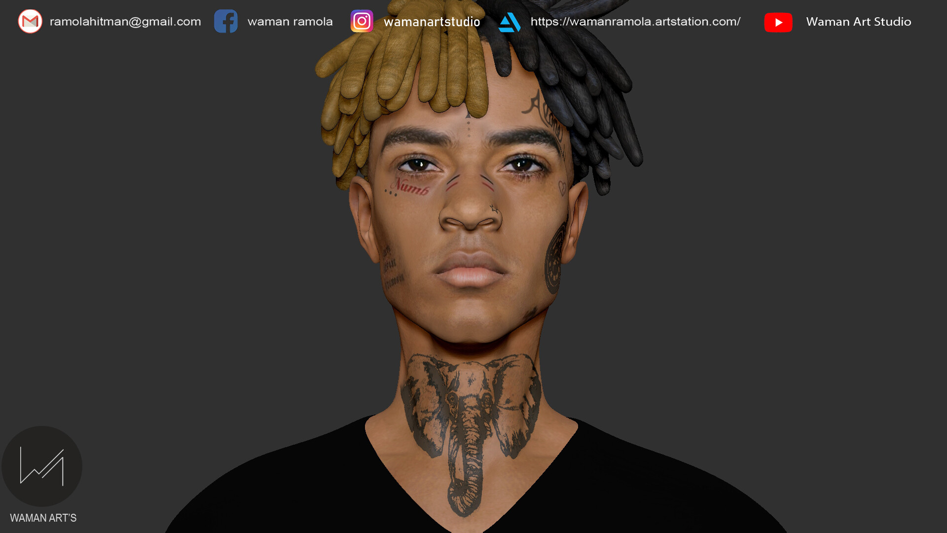 Waman Ramola Xxxtentation Likeness Model