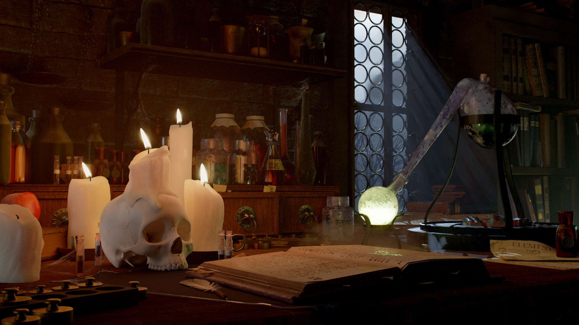 ArtStation - Alchemy workspace