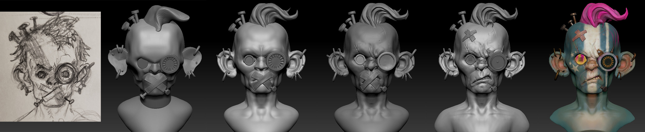  Zbrush 5day challenge steps