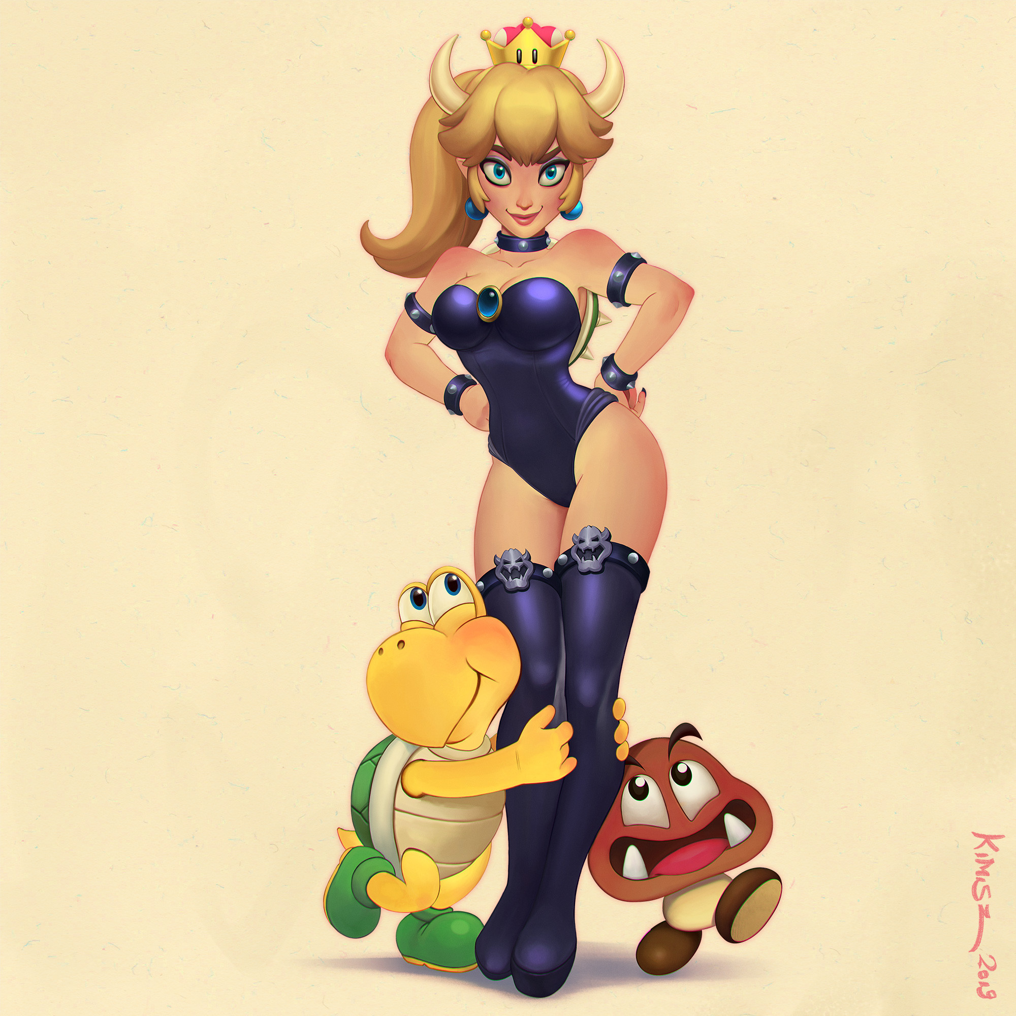 Artstation Bowsette Felipe Kimio Following the creation of the character shortly after the. artstation bowsette felipe kimio