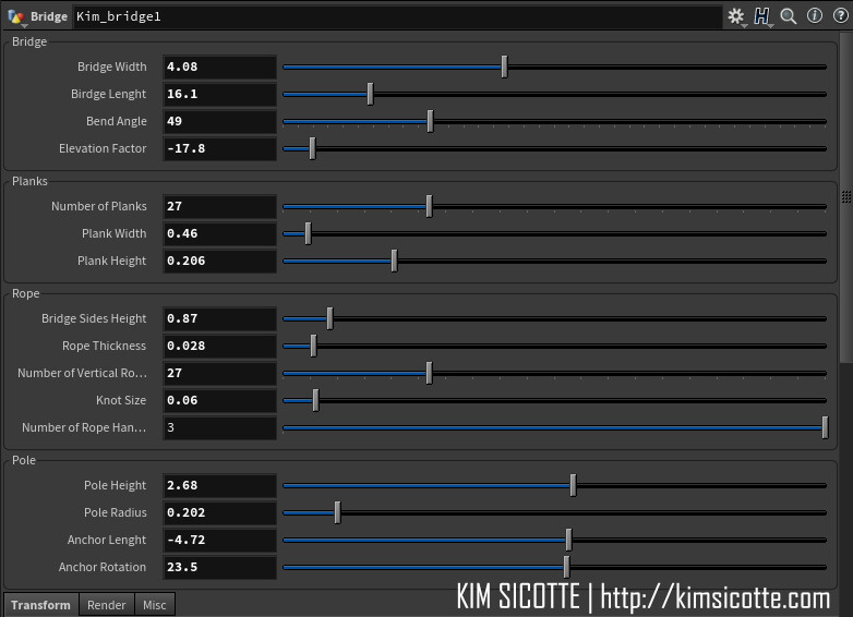 Parameter Interface