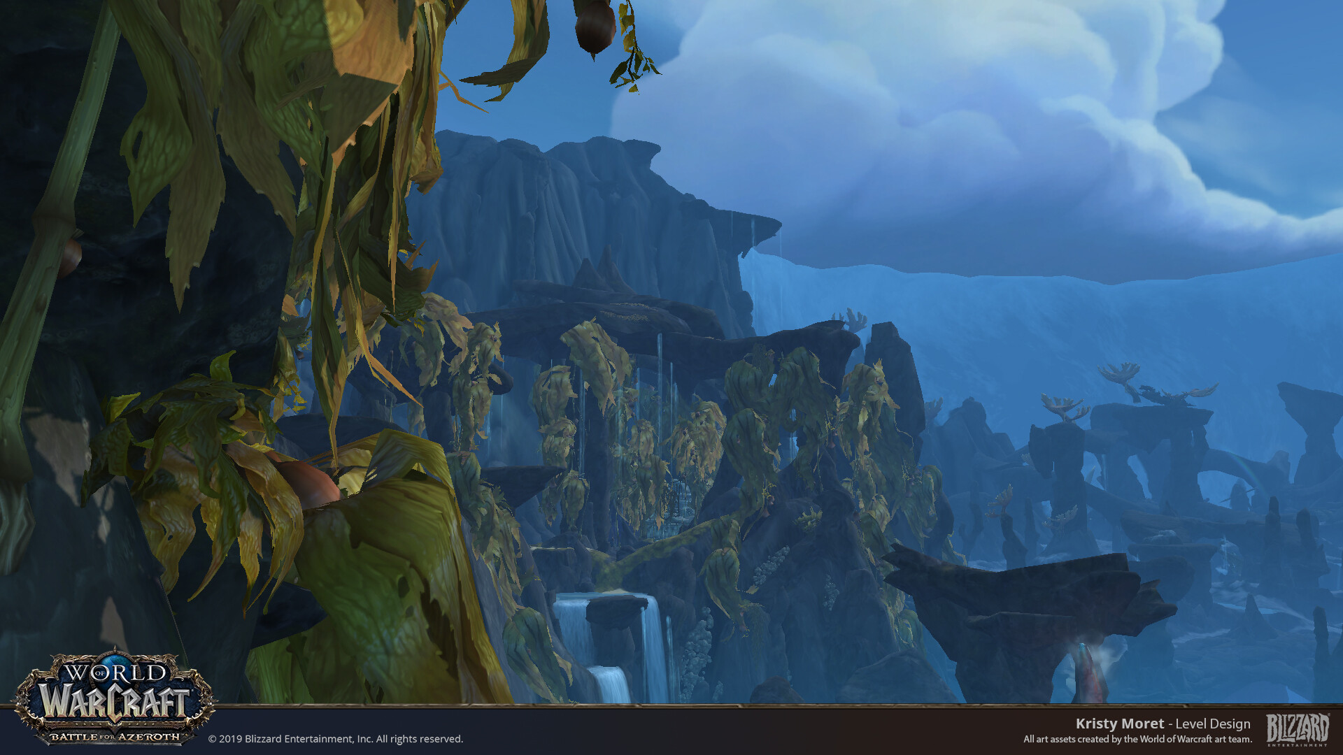 Artstation Battle For Azeroth Nazjatar Level Design Kristy Moret