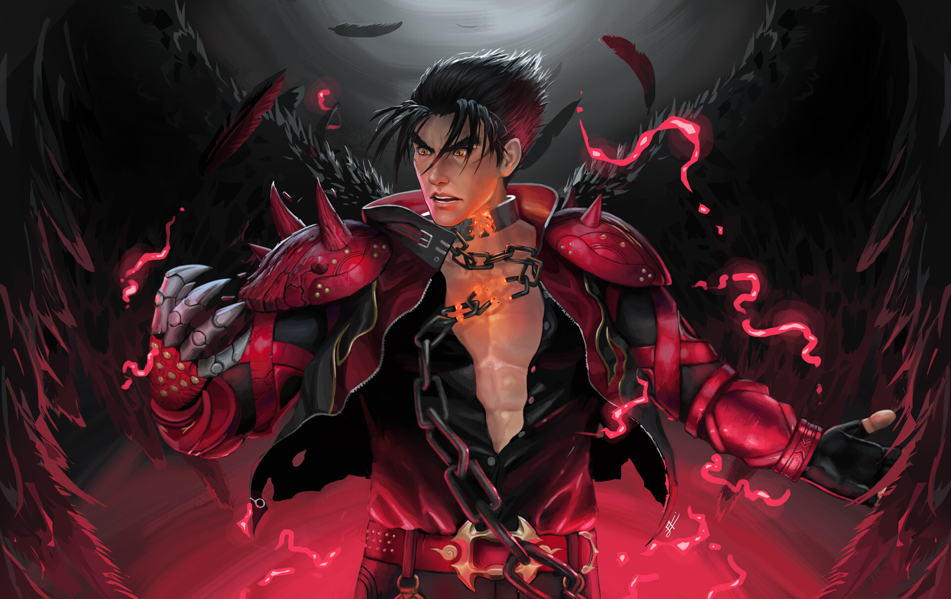 Jin Kazama Tekken Bloodline Anime Wallpaper  WallpaperAccessin